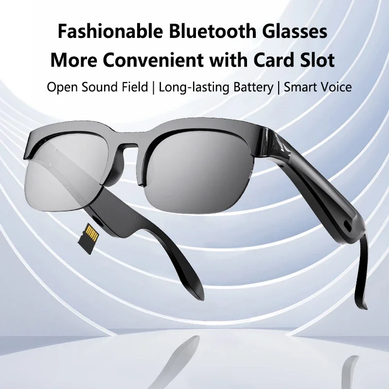 Smart Glasses Lens - 원플러스 스마트 블루투스 안경, 8K HD