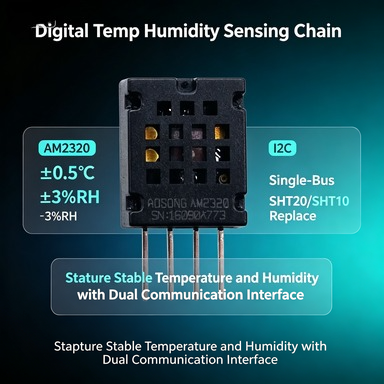 Muscle Sensor Emg - 1개 AM2320 온도 습도 센서, 3.1-5.5V