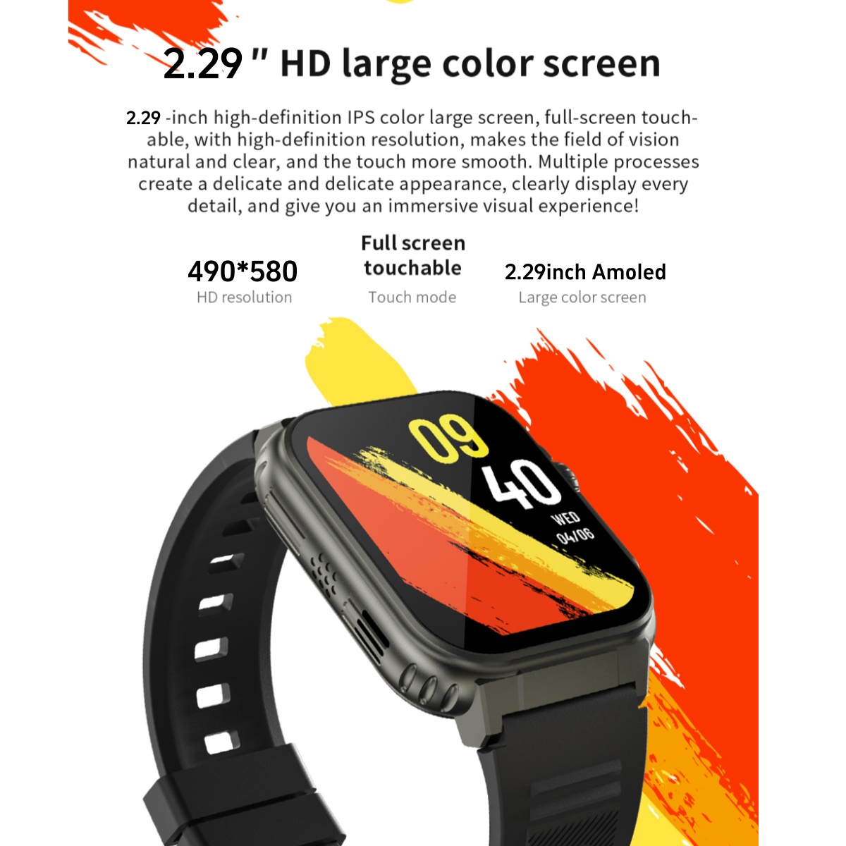 새로운 DW100 Pro + Plus 스마트워치 5G  - Fall Detection Watch 리뷰 및 가격